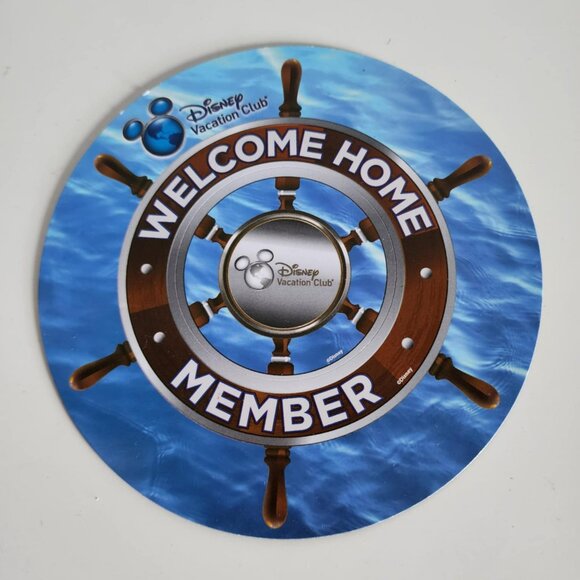 NWOT Disney Vacation Club Cruise Line Welcome Home Magnet - Picture 3 of 3